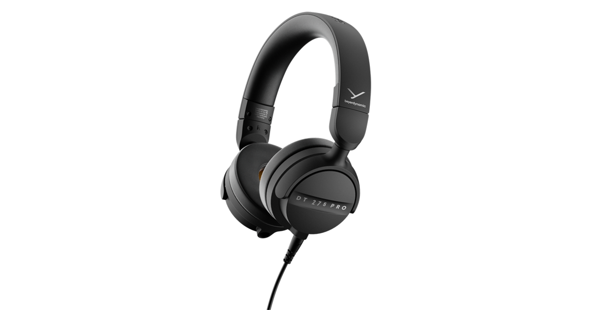beyerdynamicがプロ向けスタジオヘッドホン「DT 275 PRO」を発表｜最大22dB遮音対応のモニターヘッドホン