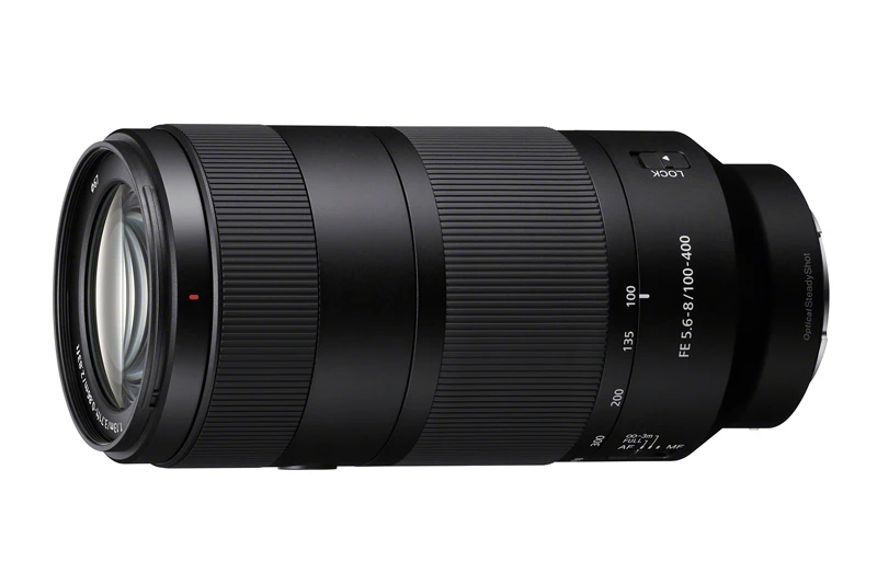ソニー「FE 100-400mm F5.6-8 OSS」を発表！質量約654gの小型軽量100-400mm超望遠ズームレンズ