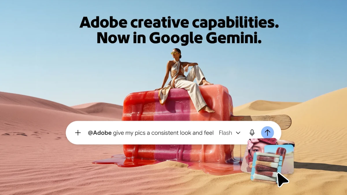 AdobeがGeminiに対応、Claude向け機能も強化