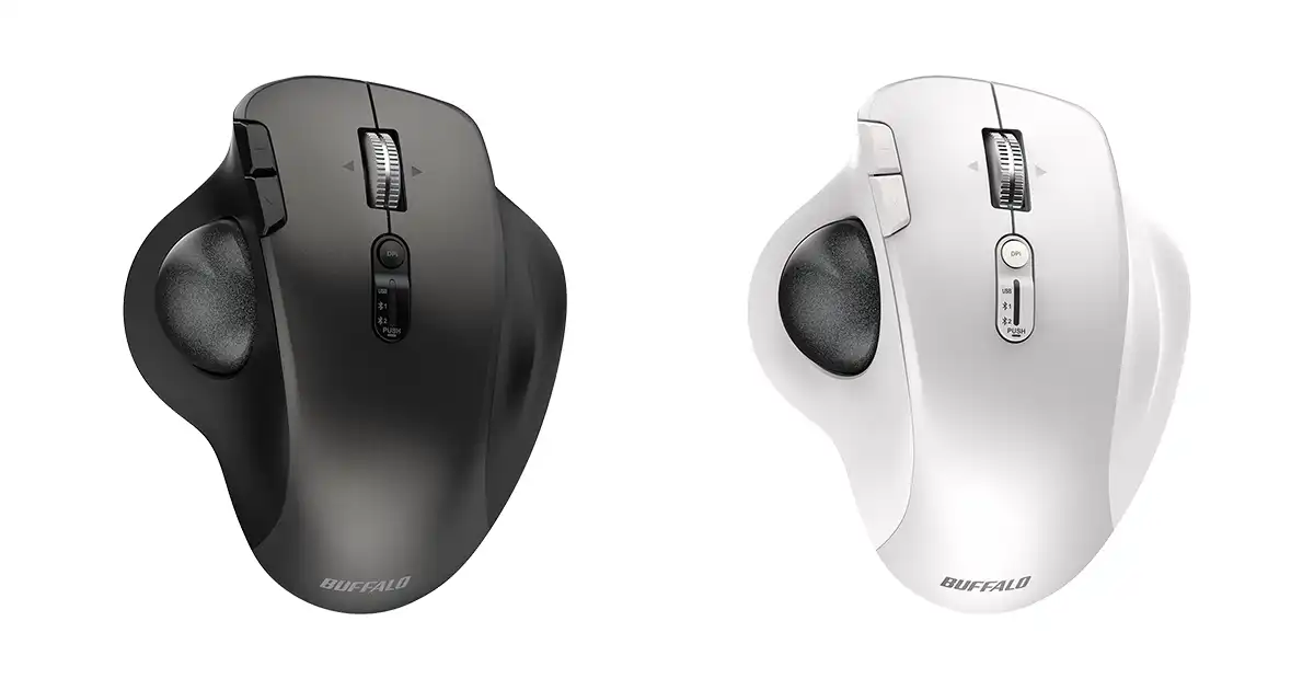 バッファロー、同社初のトラックボール「BSTBB700Xシリーズ」を発売開始