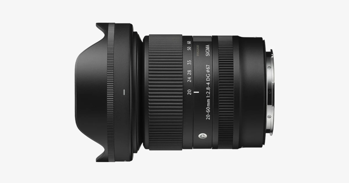 シグマ、20mmスタートで385gのフルサイズ標準ズーム「Sigma 20-60mm F2.8-4 DG | Contemporary」を発表