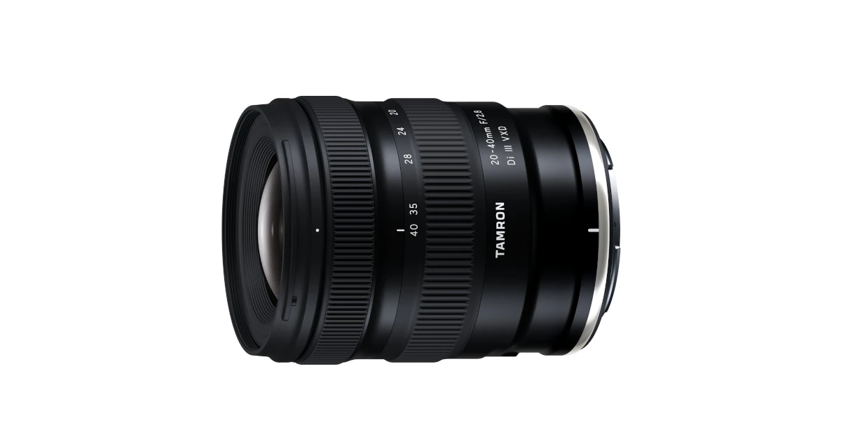 タムロン、20-40mm F2.8 Di III VXDのニコンZマウント用を発表　10月22日発売